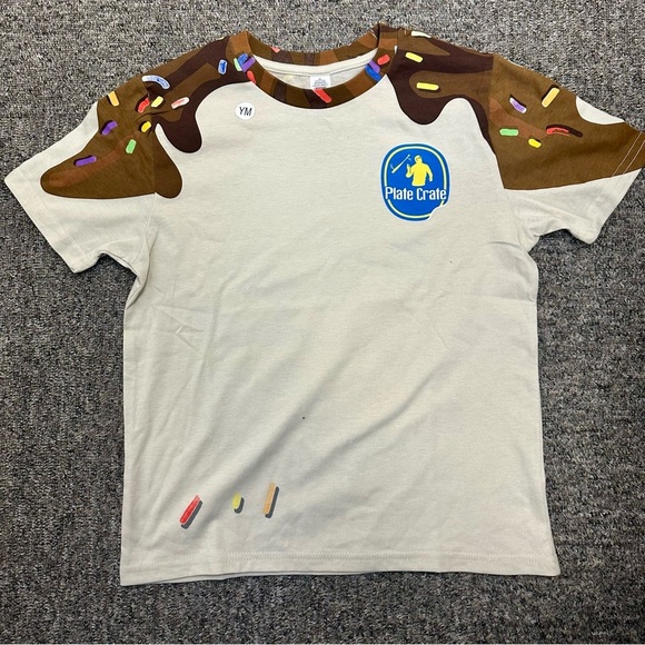 Plate Crate Other - Plate Crate NWT Kids' Cream and Brown Banana T-Shirt Sz M